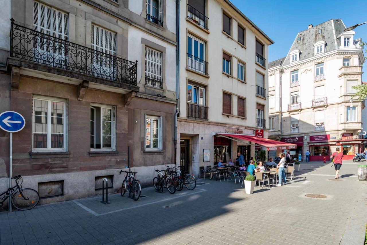 Strasbourg Centre - Quartier Gare & Petite France "Au 52" Apartamento Exterior foto